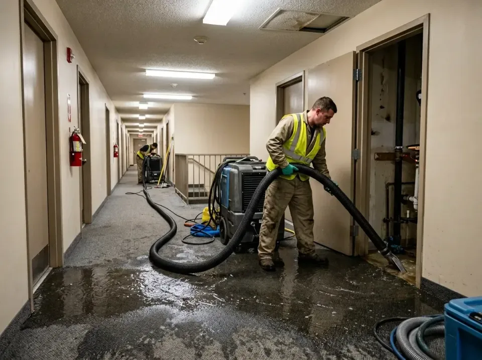 multi-unit-apartment-hallway-f-005 — frequently asked questions, Emergency Burst Pipe Water Extraction & Removal in Oconto,…